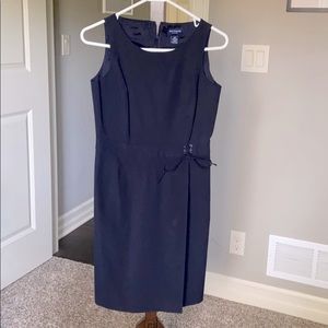 Navy Ann Taylor sleeveless Dress